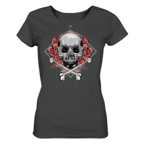 Cargirl_Roseskull Ladies Organic Shirt