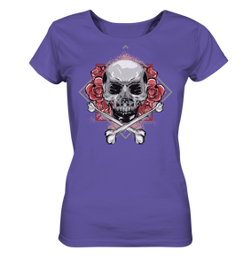 Cargirl_Roseskull Ladies Organic Shirt