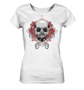 Cargirl_Roseskull Ladies Organic Shirt