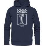 Lade das Bild in den Galerie-Viewer, ALLG_KNOCKKNOCKHD - Organic Hoodie
