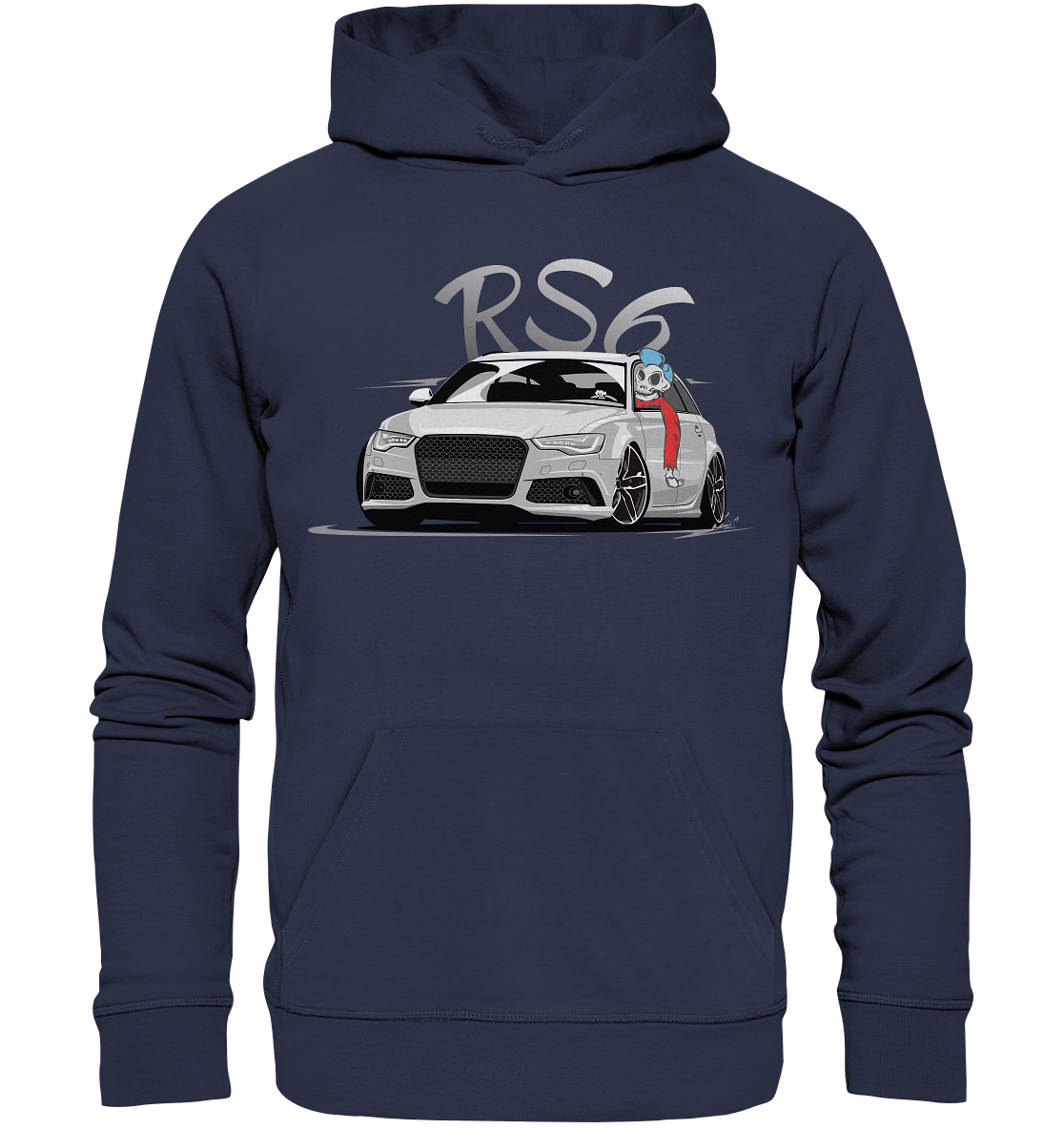 AGKRS64GSKULLHD - Organic Hoodie